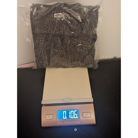 J. Jill Women's Size Large charcoal Gray Fit Marl Leggings Capris Side Zip Pocke - Picture 14 of 14